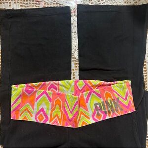 Victoria’s Secret Fold-over Flared Leggings